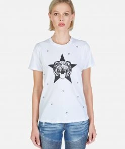 Lauren Moshi Short Sleeve Croft Star Tiger