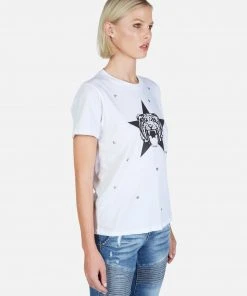 Lauren Moshi Short Sleeve Croft Star Tiger
