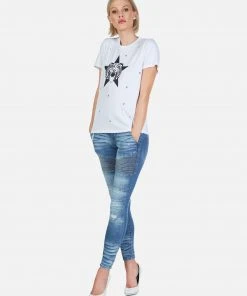 Lauren Moshi Short Sleeve Croft Star Tiger