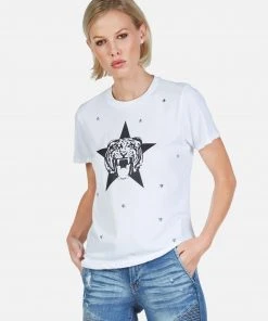 Lauren Moshi Short Sleeve Croft Star Tiger