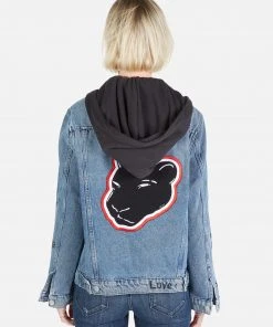 Lauren Moshi Stevie Varsity Panther Outerwear