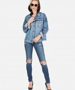 Lauren Moshi Stevie Varsity Panther Outerwear