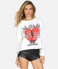 Lauren Moshi X Long Sleeve Lee X Def Leppard Heartbreak