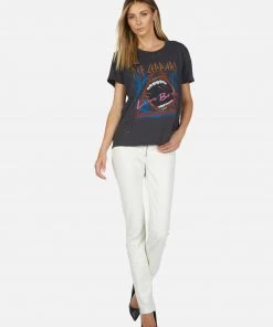 Lauren Moshi X Def Leppard Wolf Love Bites Tops