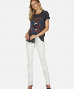 Lauren Moshi X Def Leppard Wolf Love Bites Tops