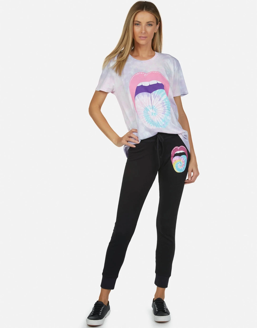 Lauren Moshi Jess Tie Dye Tongue