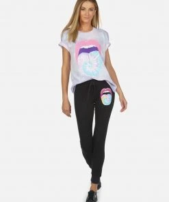 Lauren Moshi Jess Tie Dye Tongue
