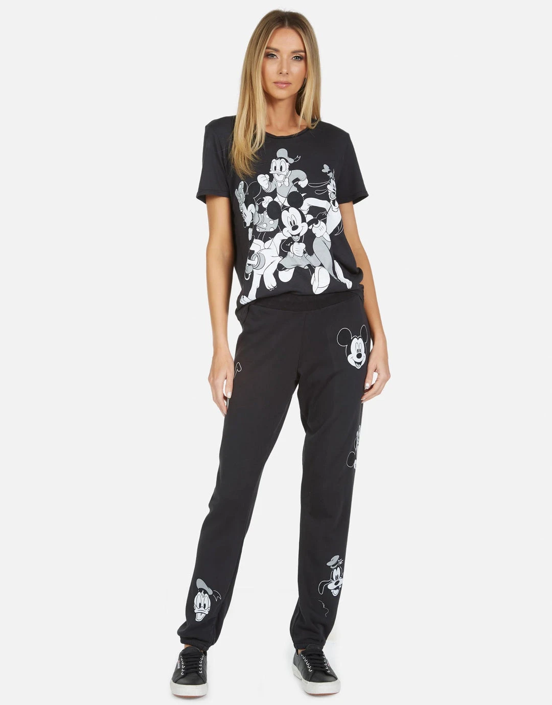 Lauren Moshi Short Sleeve Wolf Mickey Crew
