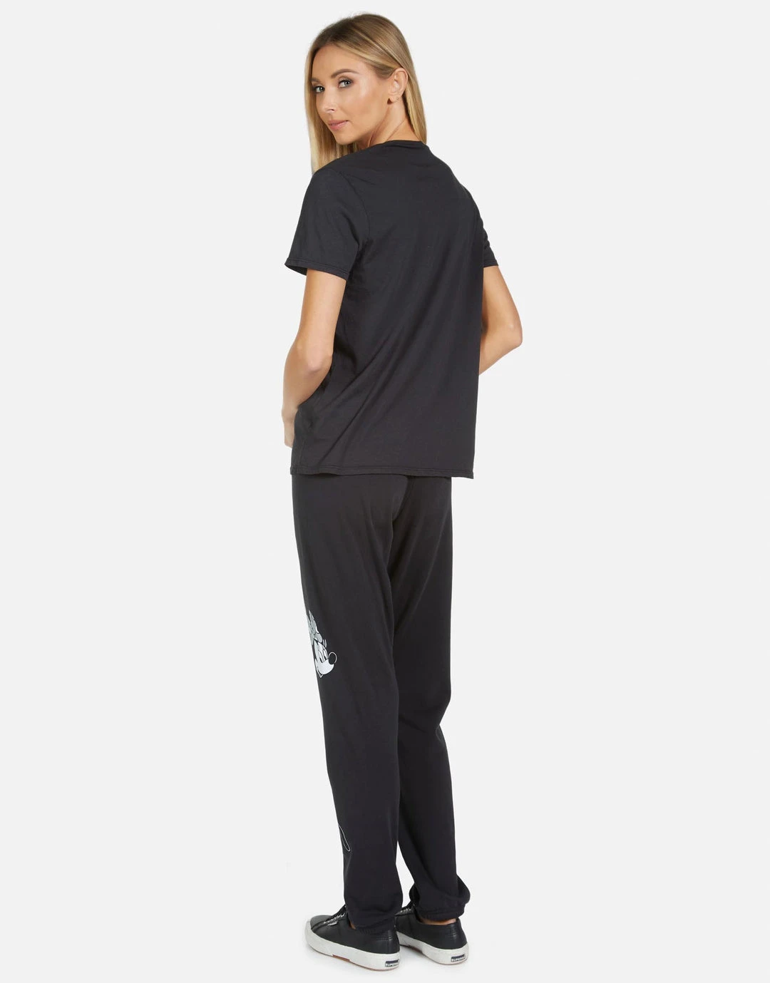 Lauren Moshi Short Sleeve Wolf Mickey Crew