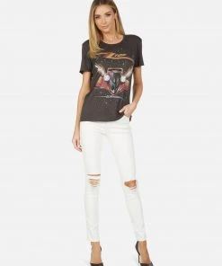 Lauren Moshi X ZZ Top Wolf ZZ Top Eliminator Short Sleeve