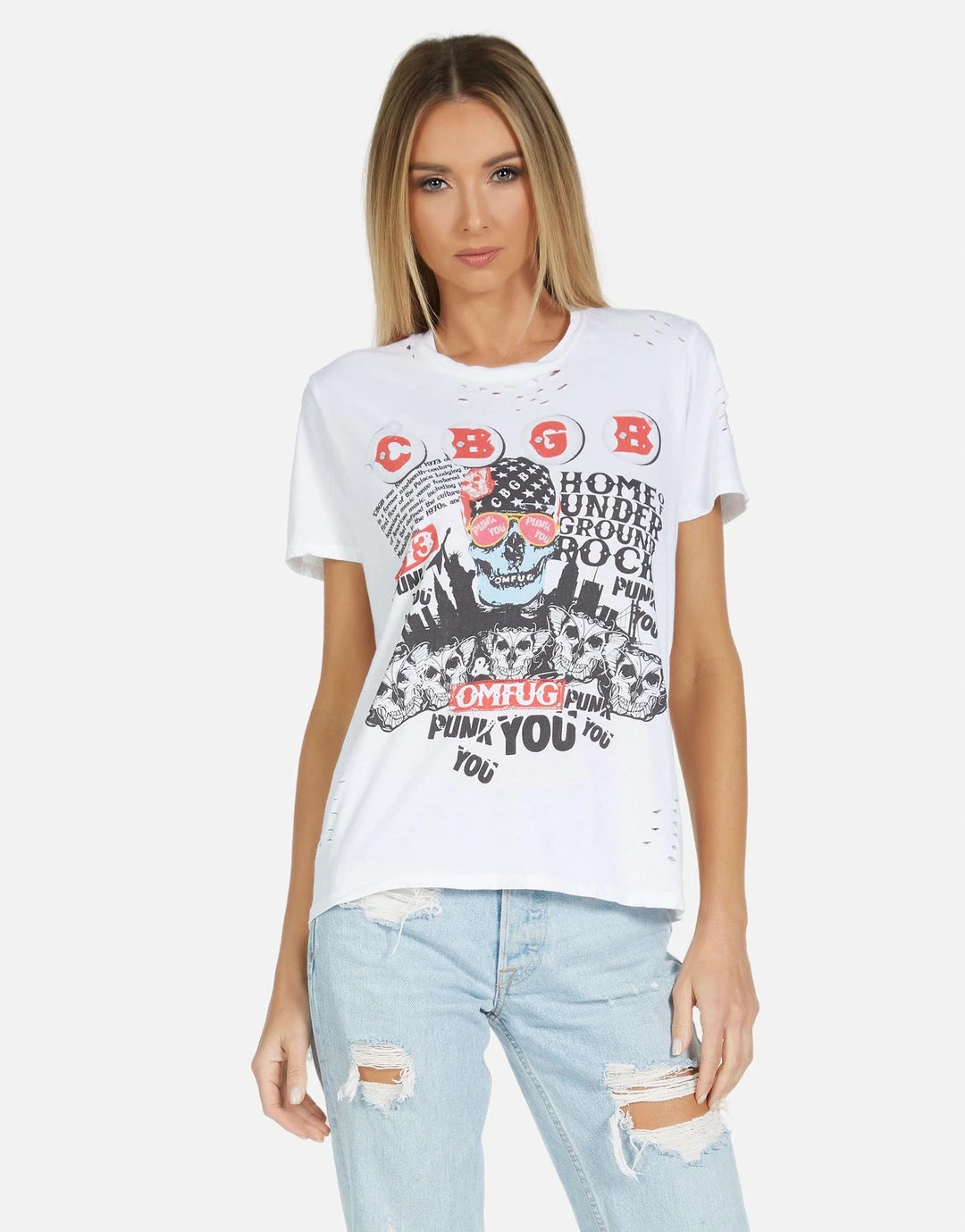 Lauren Moshi Wolf CBGB 1973 Short Sleeve