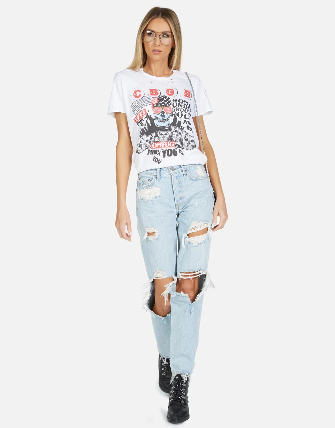 Lauren Moshi Wolf CBGB 1973 Short Sleeve