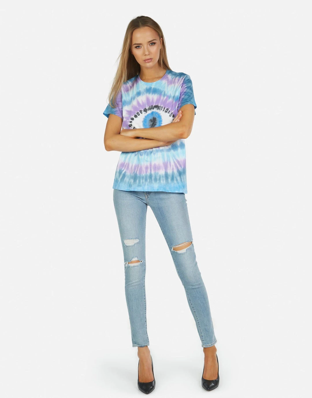 Lauren Moshi Wolf Tie Dye Eye