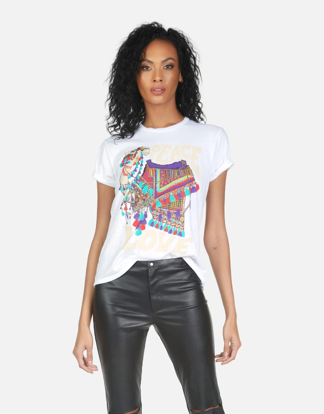 Lauren Moshi Wolf Peace Love Camel