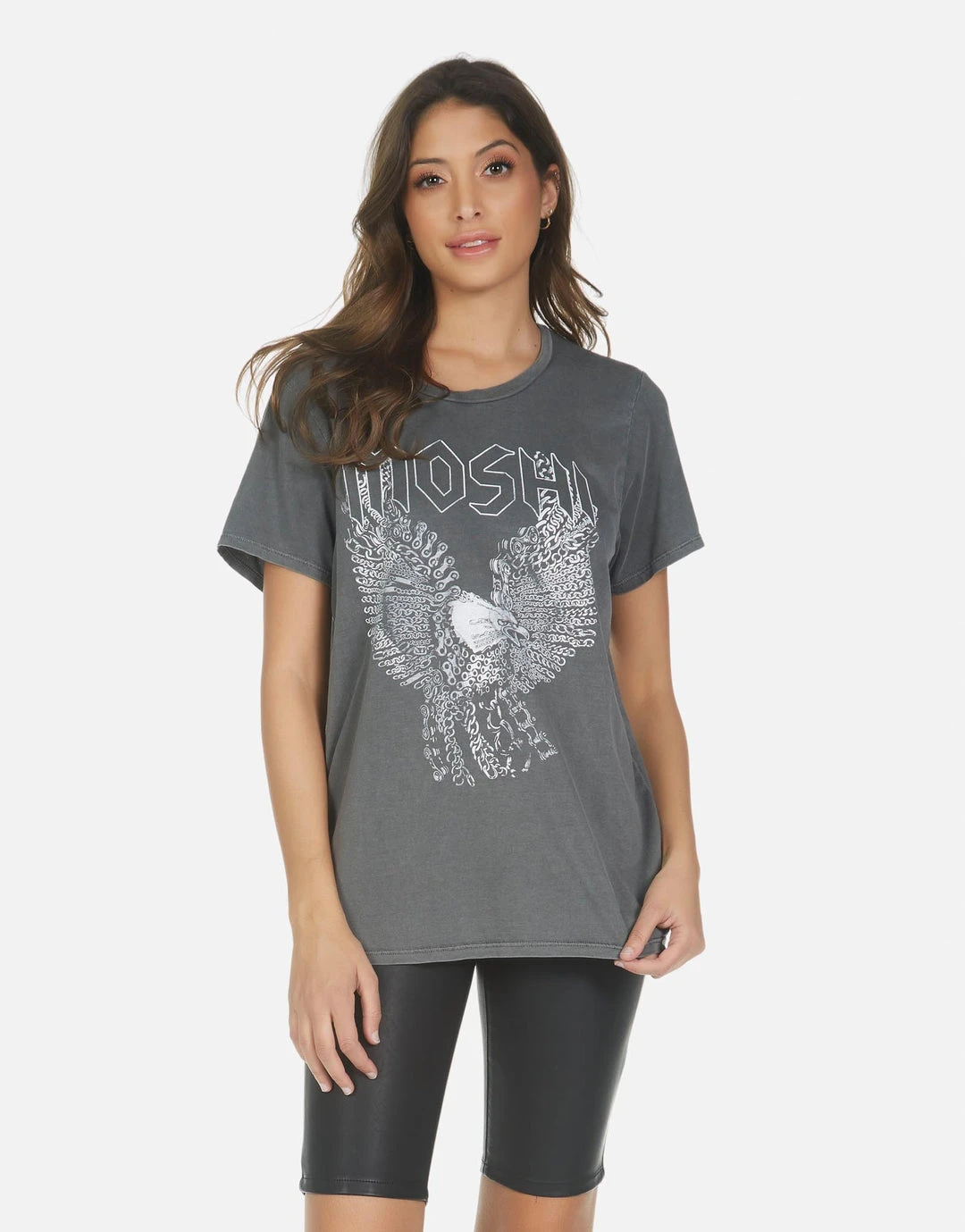 Lauren Moshi Short Sleeve Wolf Moshi Eagle