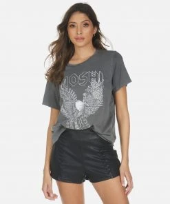 Lauren Moshi Short Sleeve Wolf Moshi Eagle