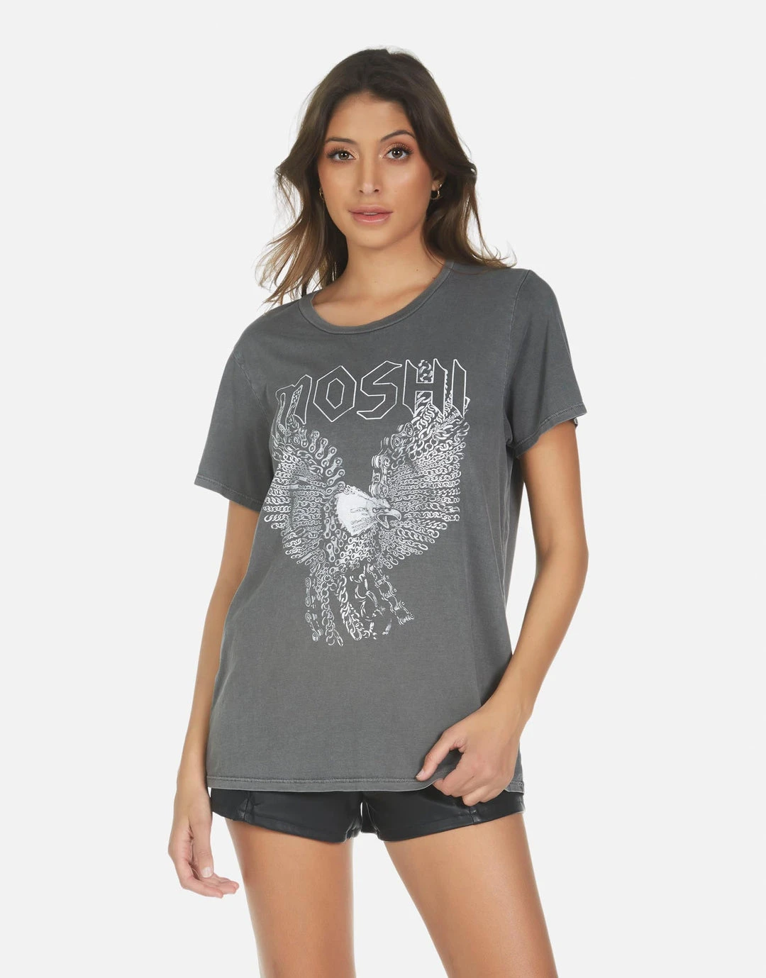 Lauren Moshi Short Sleeve Wolf Moshi Eagle