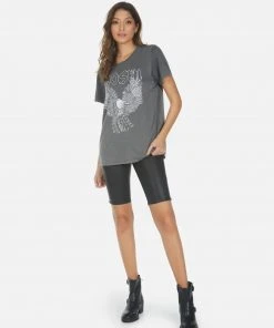 Lauren Moshi Short Sleeve Wolf Moshi Eagle