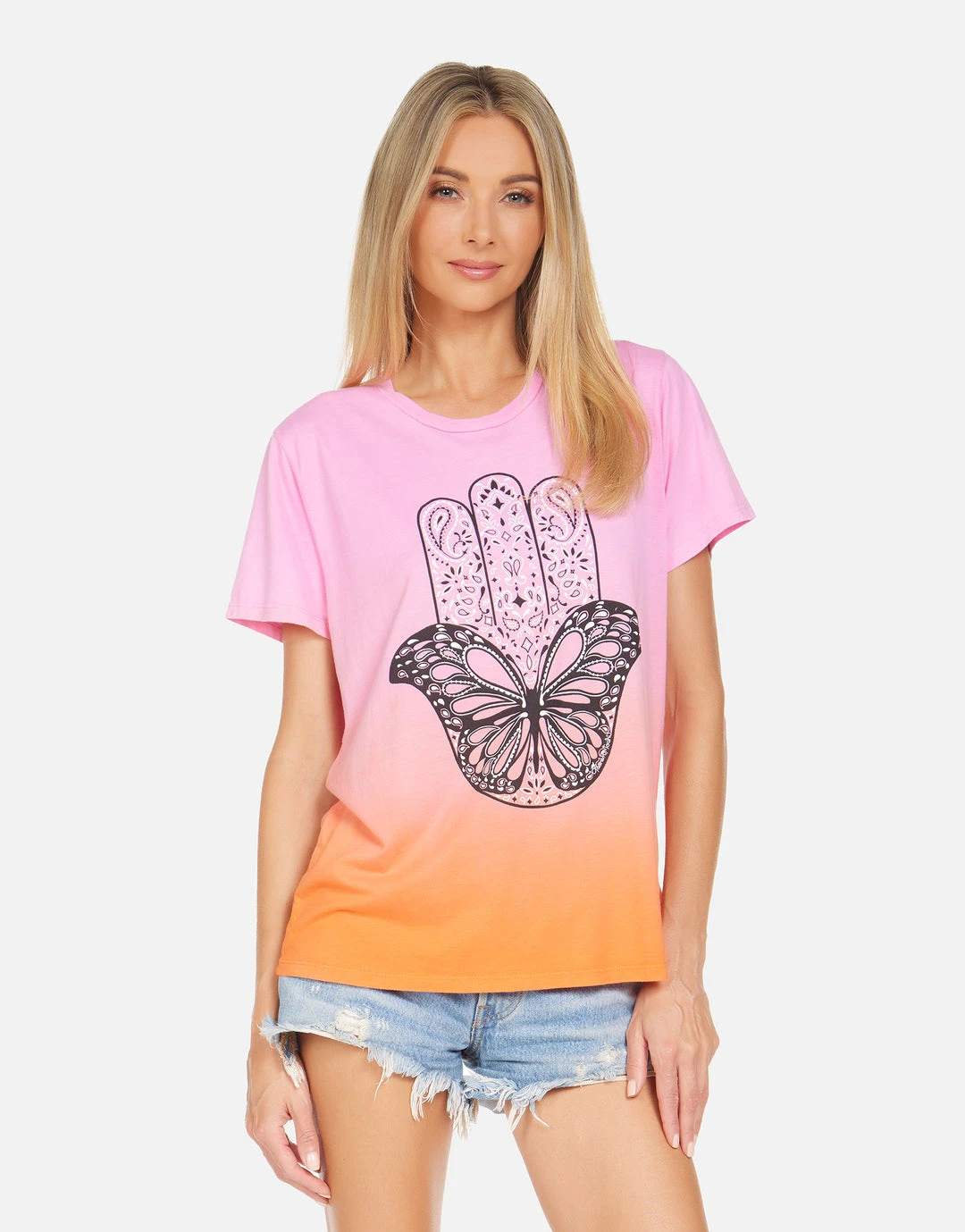 Lauren Moshi Wolf Butterfly Hamsa