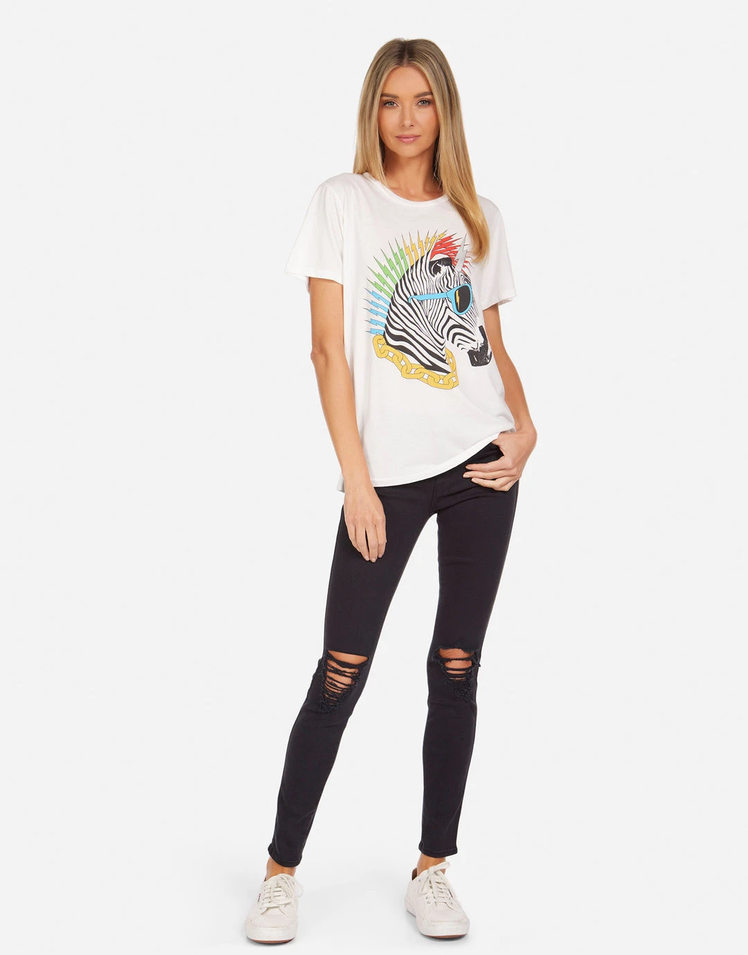 Lauren Moshi NEW Wolf Lightning Zebra