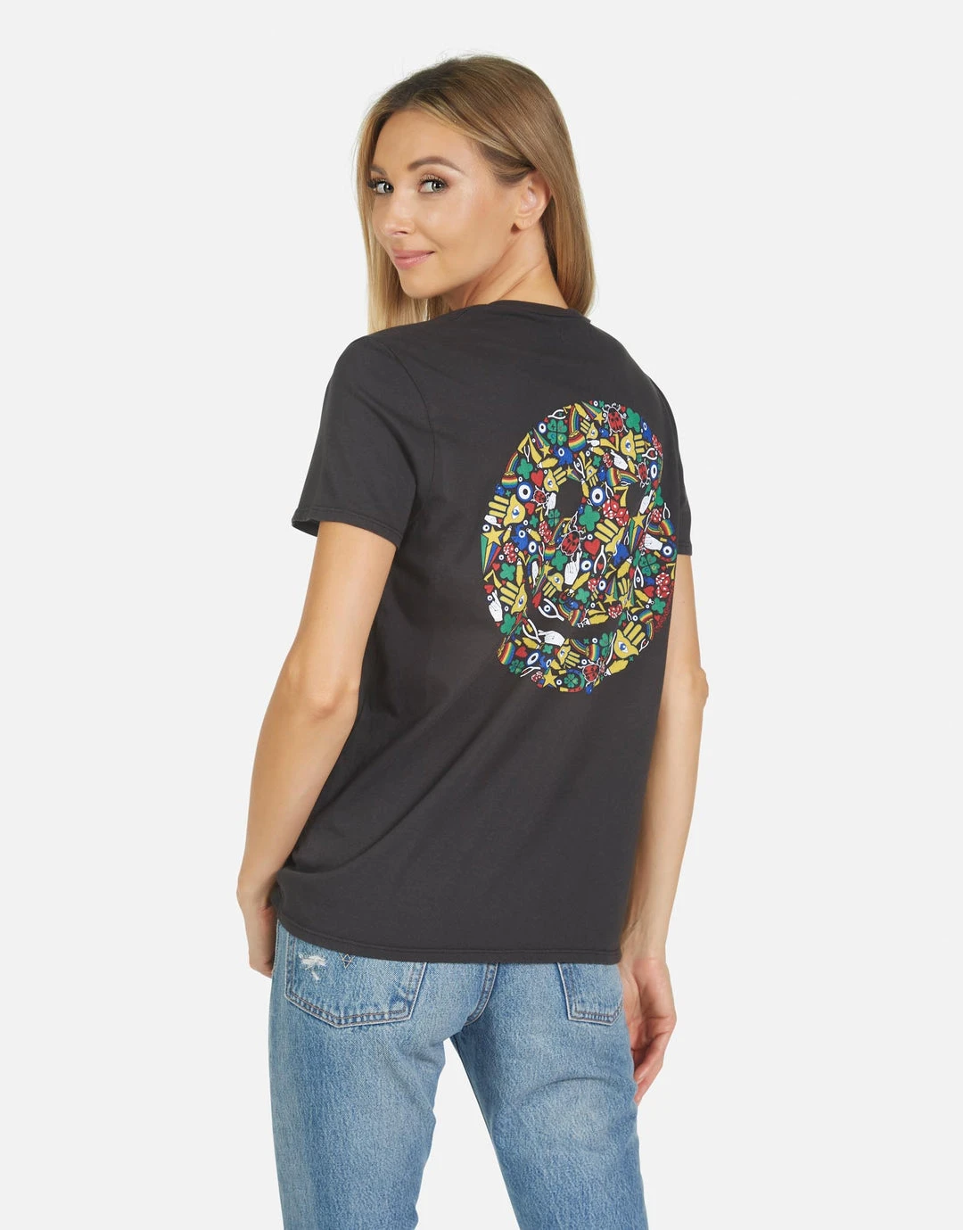 Lauren Moshi Wolf Lucky Happy Face