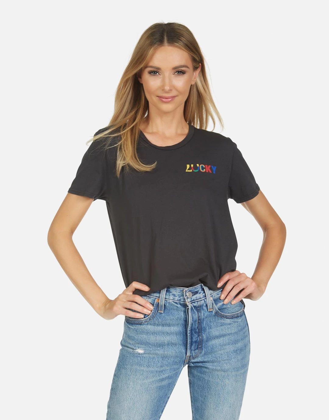 Lauren Moshi Wolf Lucky Happy Face