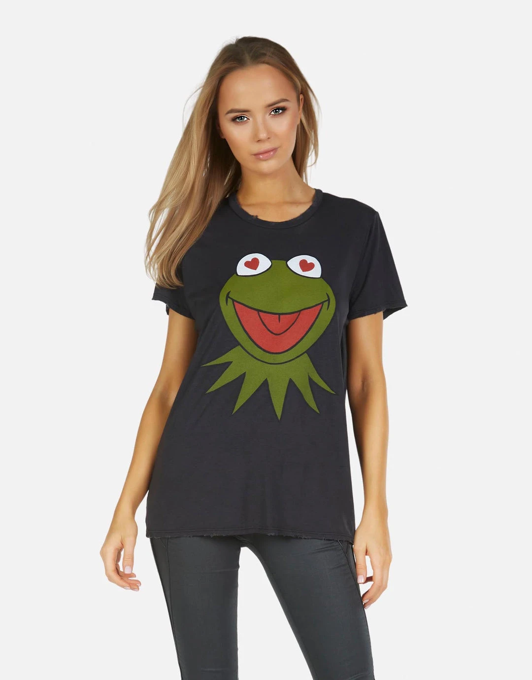 Lauren Moshi Wolf Kermit Short Sleeve