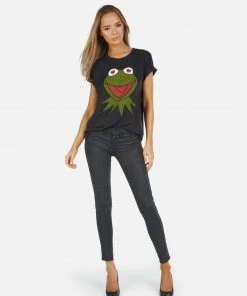 Lauren Moshi Wolf Kermit Short Sleeve