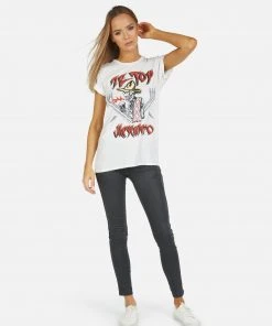 Lauren Moshi X ZZ Top Short Sleeve Wolf ZZ Top