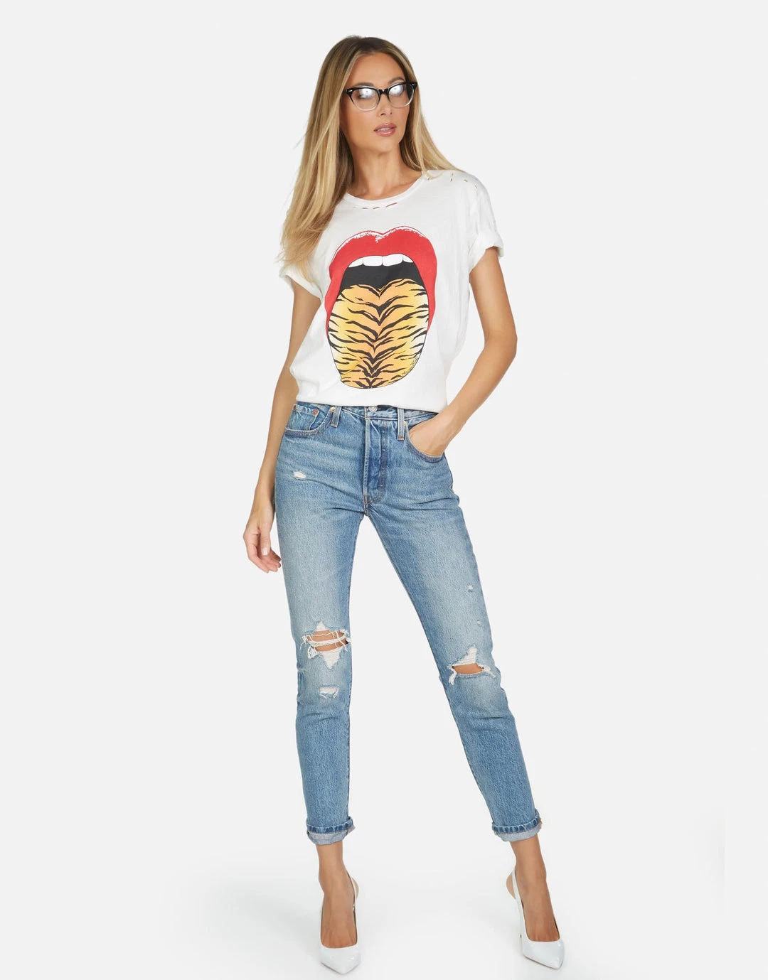 Lauren Moshi Wolf Tiger Tongue