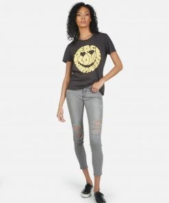 Lauren Moshi Wolf Text Happy Face