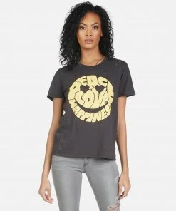 Lauren Moshi Wolf Text Happy Face