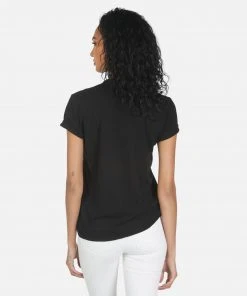 Lauren Moshi Short Sleeve Wolf Peace Teddy