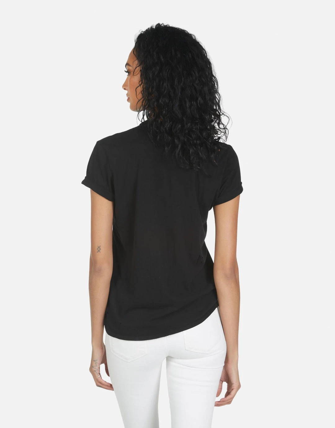 Lauren Moshi Short Sleeve Wolf Peace Teddy