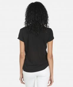 Lauren Moshi Short Sleeve Wolf Peace Teddy