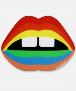 Lauren Moshi Rainbow Gap Mouth Lips Like Sugar