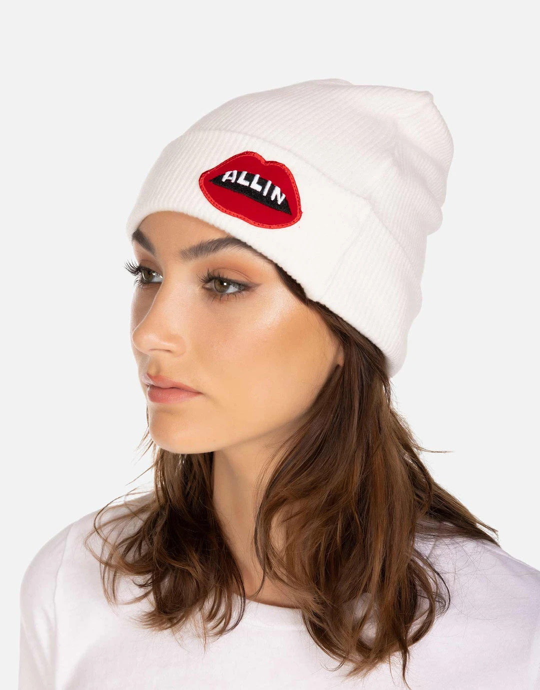 Lauren Moshi Accessories All In X Moshi Blix Lip Beanie