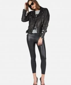 Lauren Moshi Long Sleeve Posey Cracked RnR Spray