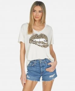 Lauren Moshi Elara Leopard Lip Lips Like Sugar