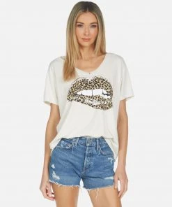 Lauren Moshi Elara Leopard Lip Lips Like Sugar