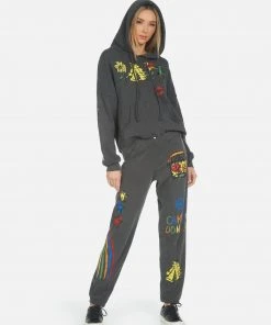 Lauren Moshi Gia Camp Hair Don't Care Bottoms