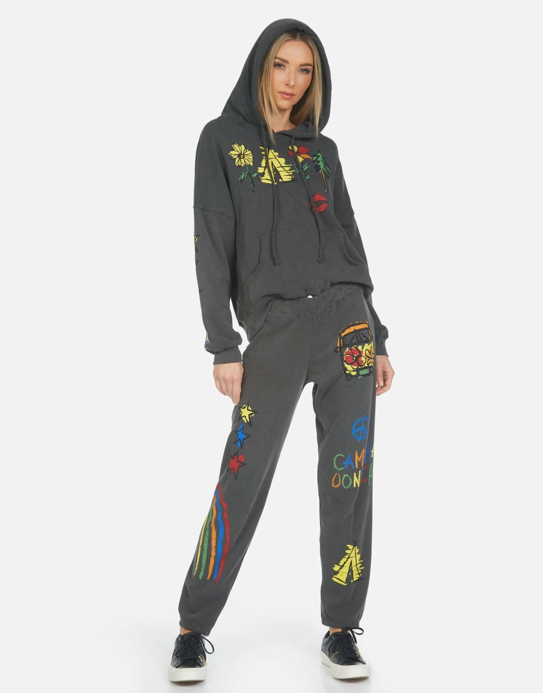 Lauren Moshi Gia Camp Hair Don't Care Bottoms