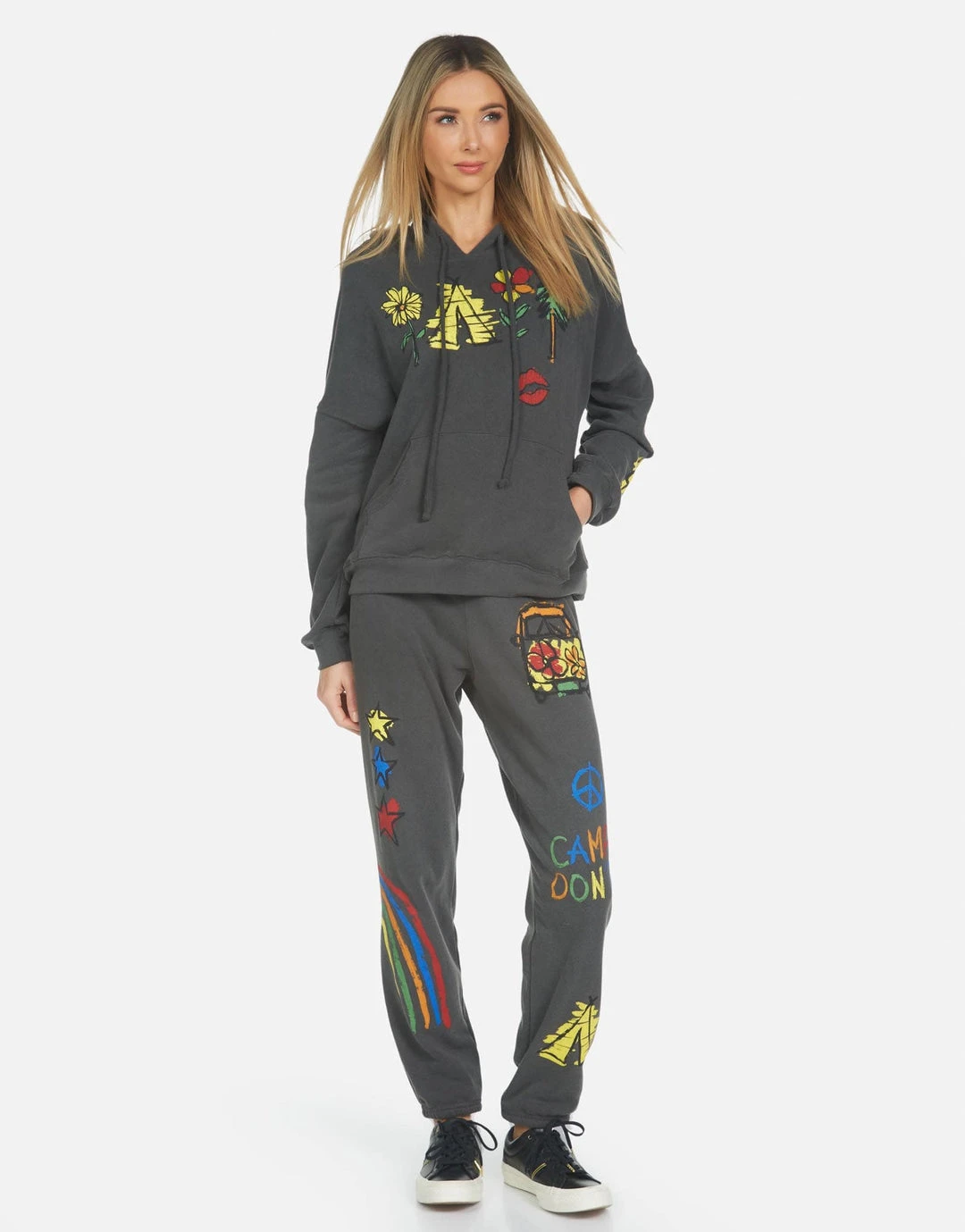 Lauren Moshi Gia Camp Hair Don't Care Bottoms