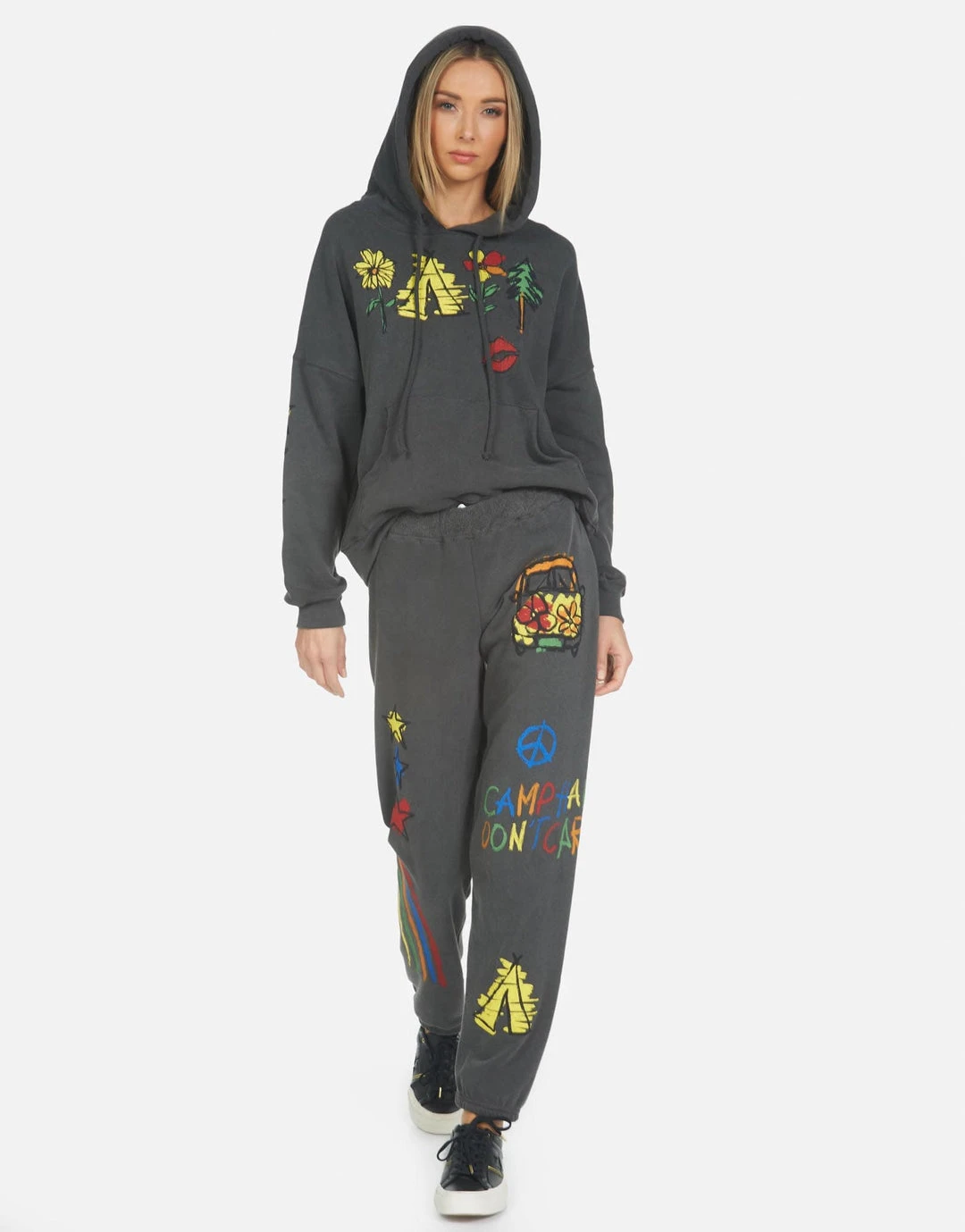 Lauren Moshi Gia Camp Hair Don't Care Bottoms