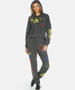 Lauren Moshi Gia Camp Hair Don't Care Bottoms