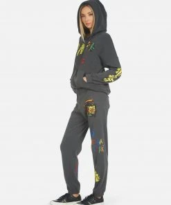 Lauren Moshi Gia Camp Hair Don't Care Bottoms