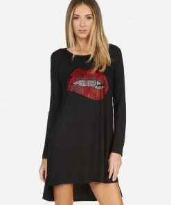 Lauren Moshi X Adora X Crystal Biting Lip