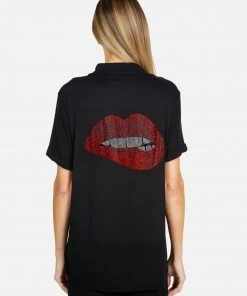 Lauren Moshi X Waverly X Crystal Biting Lip Crystal Collection