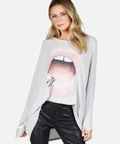 Lauren Moshi X Mira X Pink Lip Piercing