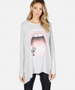 Lauren Moshi X Mira X Pink Lip Piercing